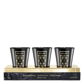 Scented Candle Set - TobacDorè, NoirdeNoir, BlancDenoir